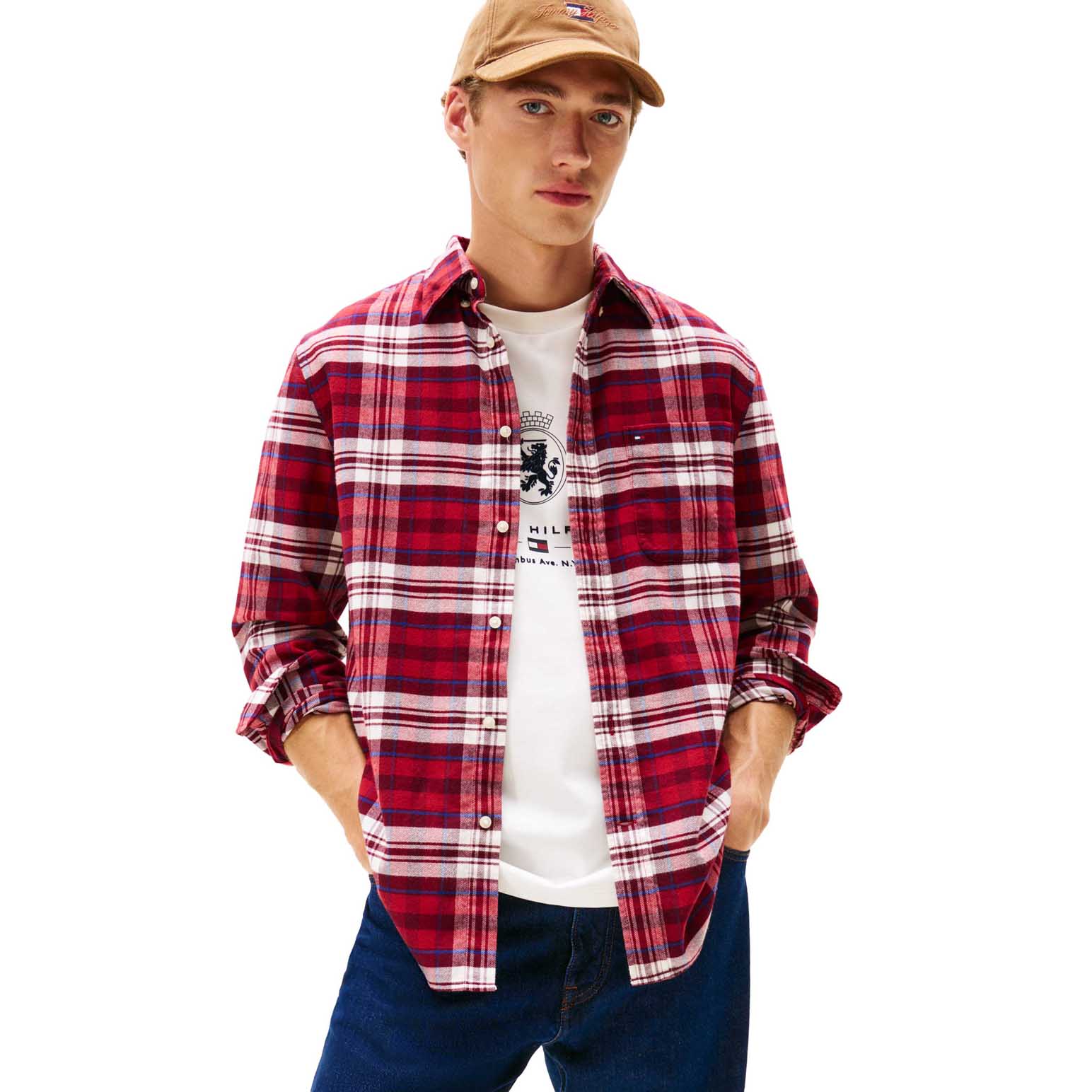 Tommy Hilfiger Regular Fit Tartan Check Flannel Shirt